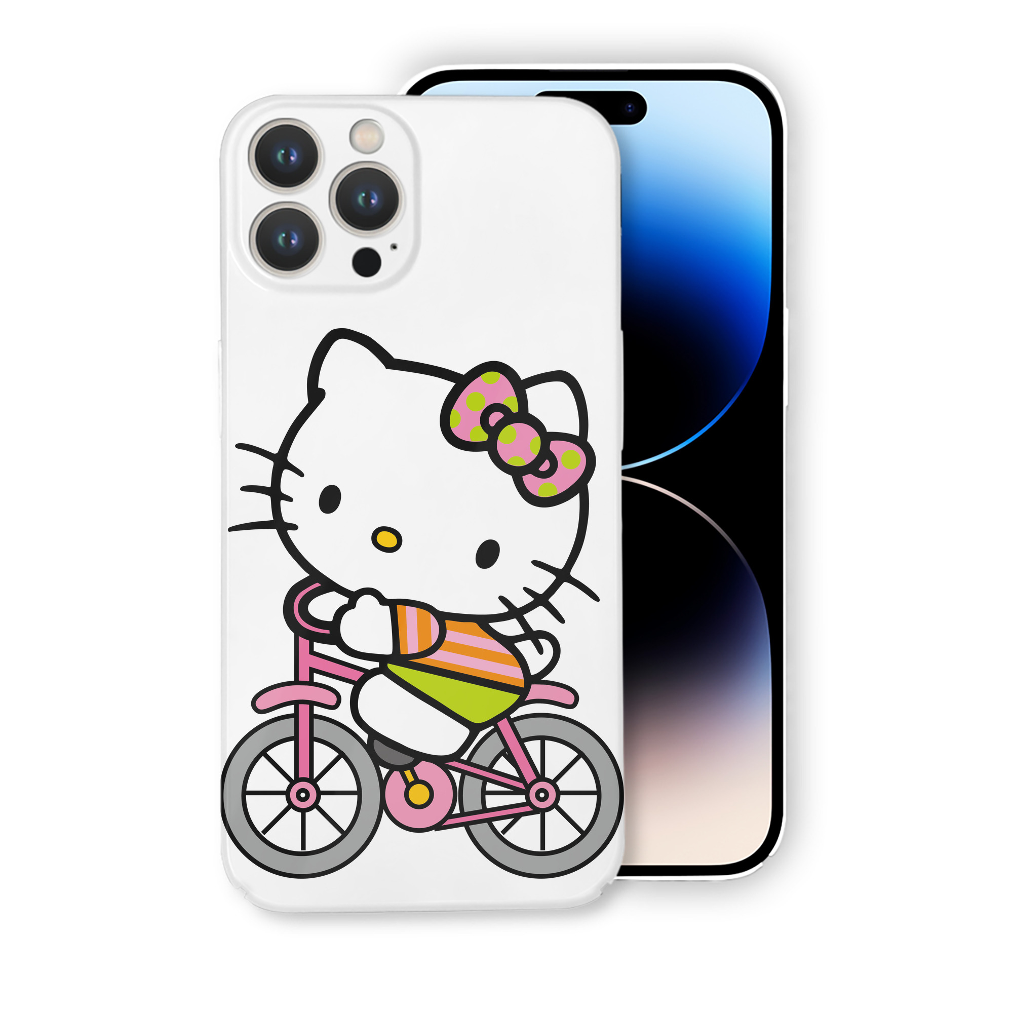 （画像用） Hello Kitty ハローキティ 【iPhone 14シリーズ対応】ハードケース